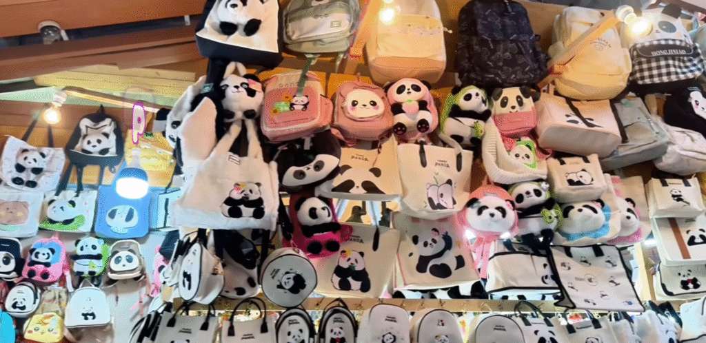 Panda souvenirs - Jiuzhaigou Travel Guide: Magical Valley - Leo Trails