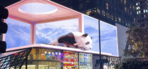 Giant Panda at 4D Art Display - Chengdu Top 9 Must-Visit Spots - Leo Trails