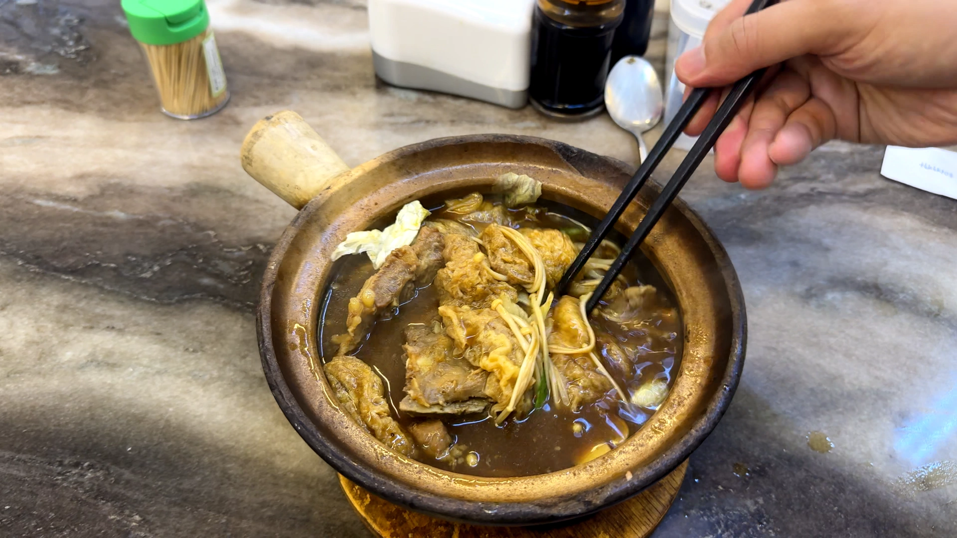 A bowl of bak kut teh -Try KL Dishes That Locals Love - leo trails
