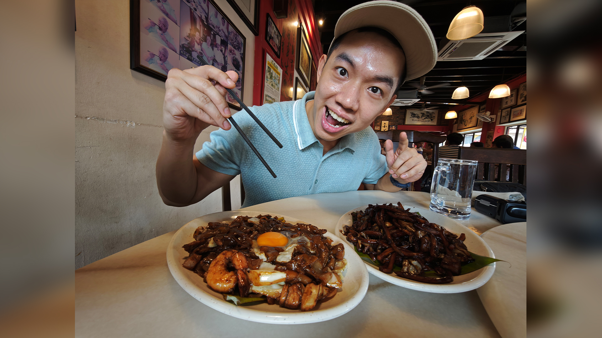I am about to eat these hokkien mee - Try KL Dishes That Locals Love - leo trails
