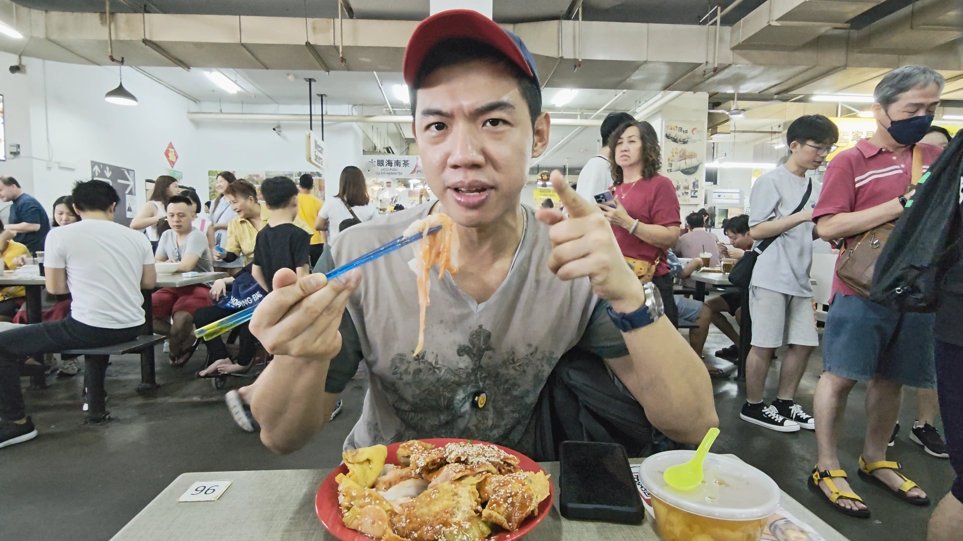 I am about to eat this Yong Tau Foo - Try KL Dishes That Locals Love - leo trails