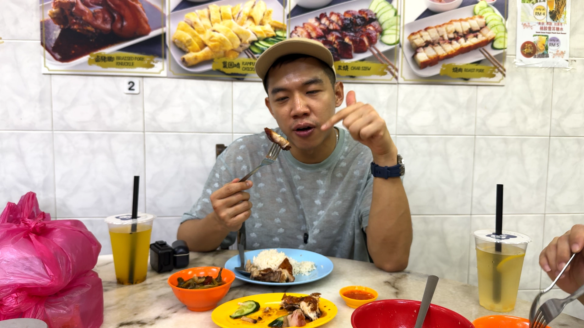 I am pointing to this char siu - Try KL Dishes That Locals Love - leo trails
