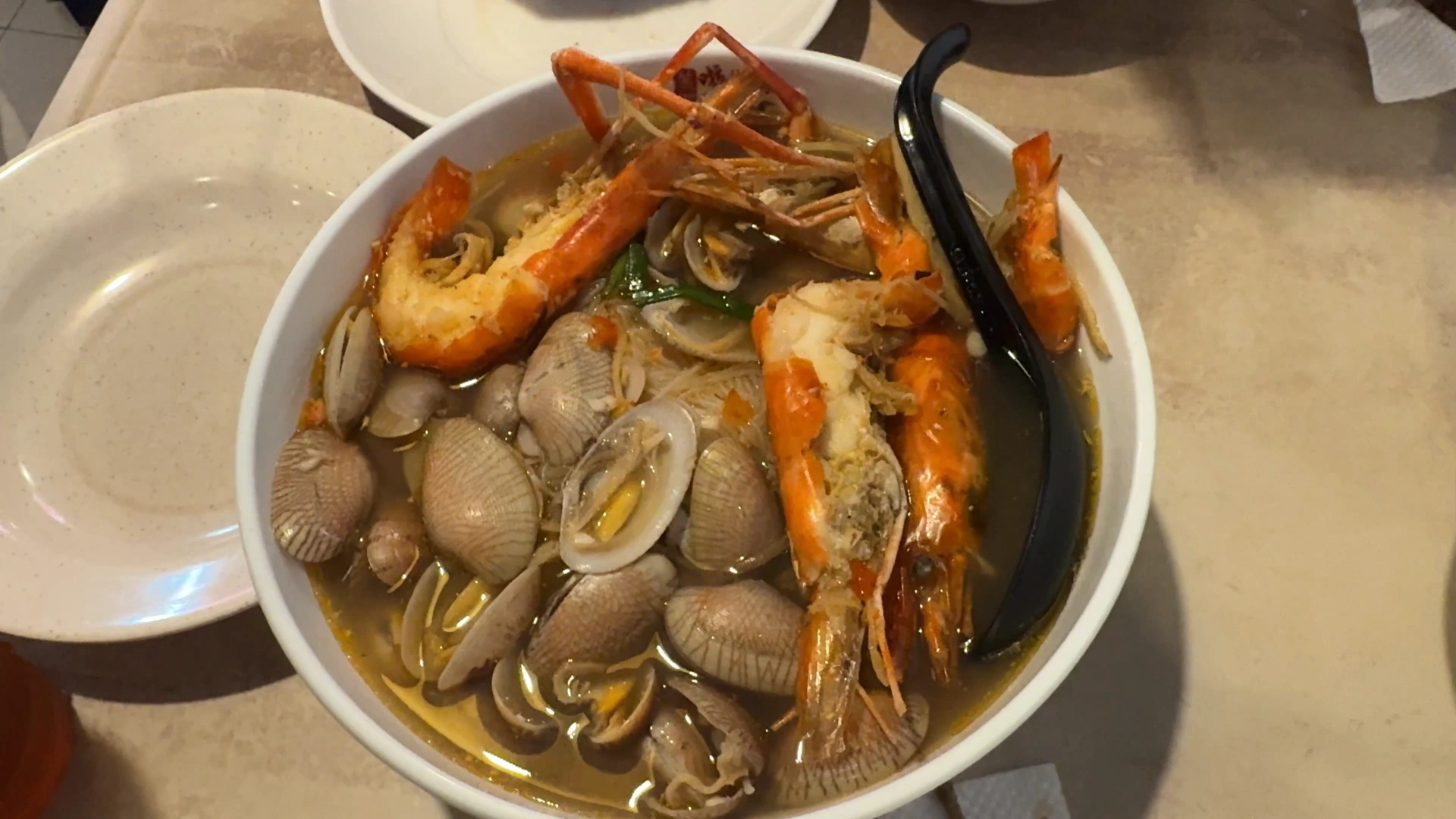 Mee lala with prawns - Try KL Dishes That Locals Love - leo trails