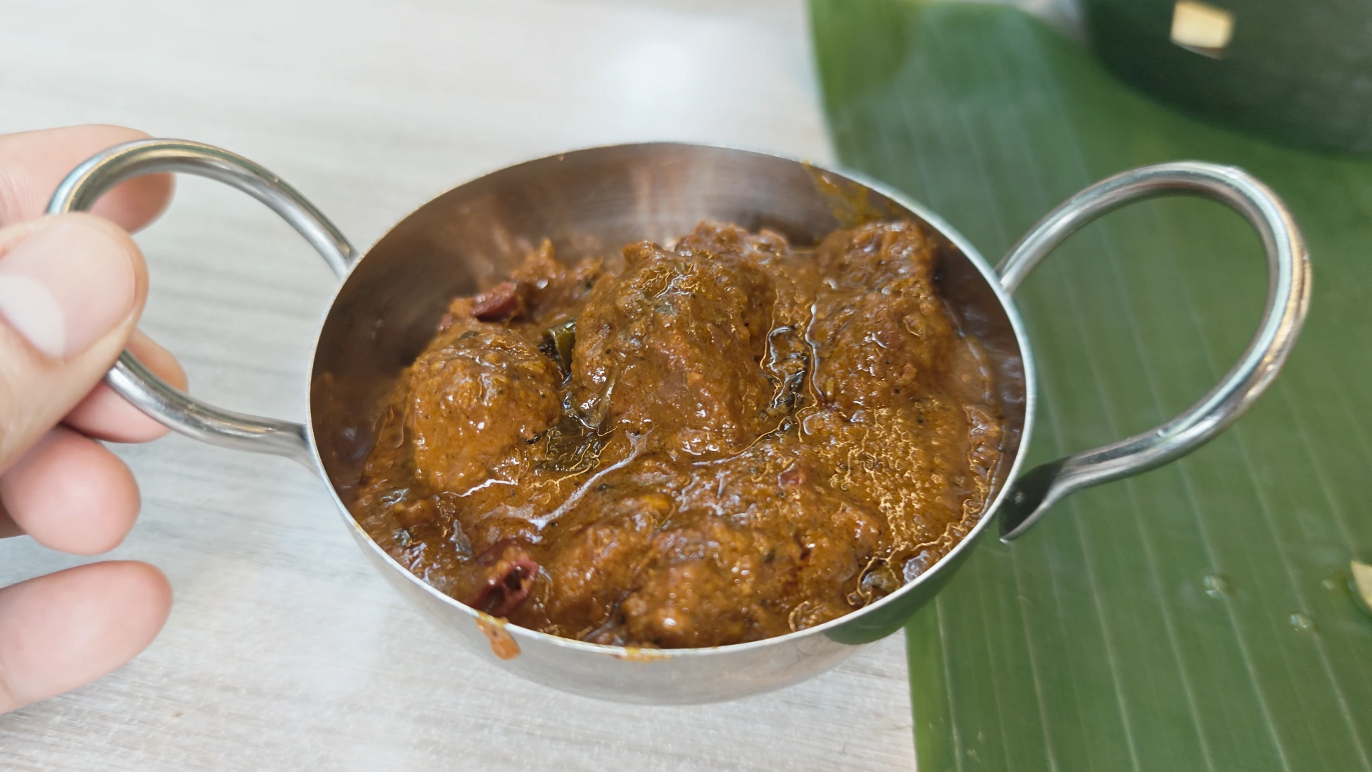 Mutton curry gravy -Try KL Dishes That Locals Love - leo trails