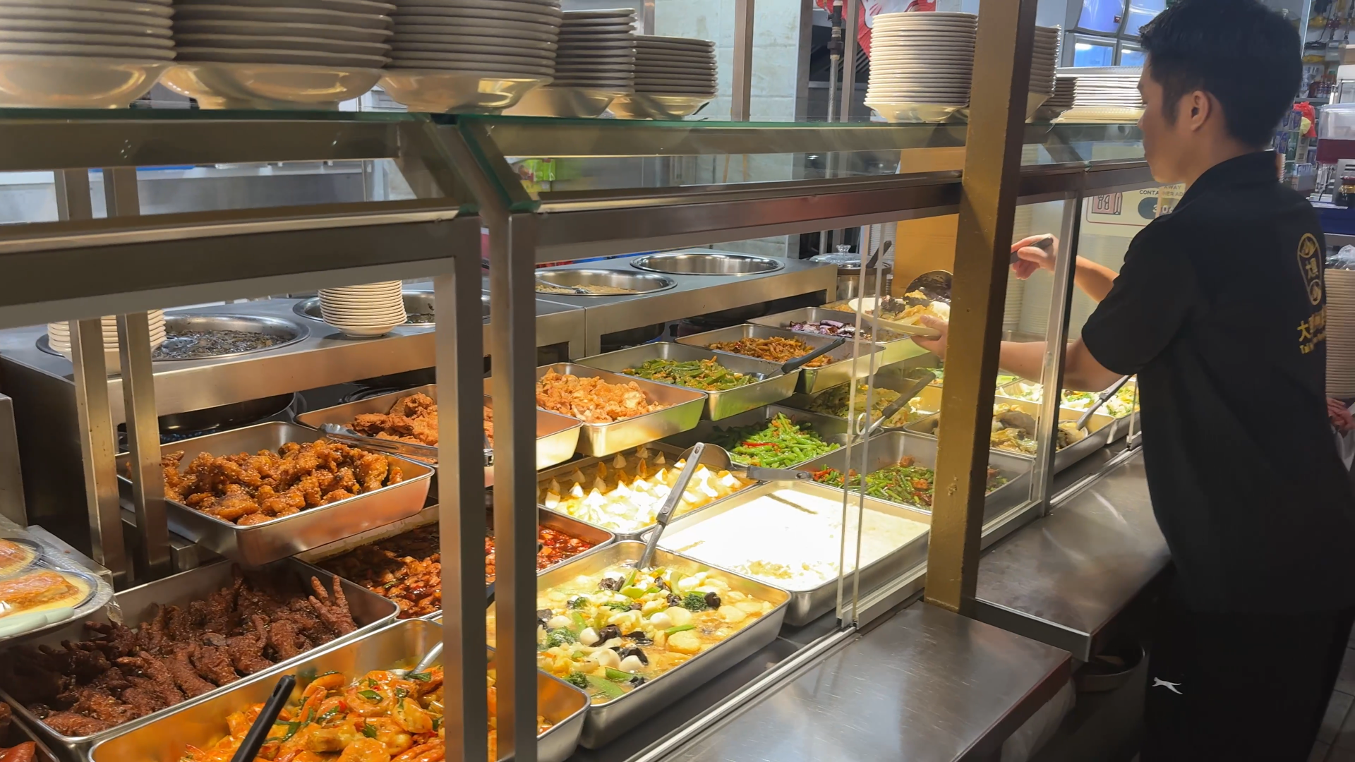 plenty of dishes in Cai Fan - How to Enjoy Singapore Without Breaking the Bank - Leo Trails