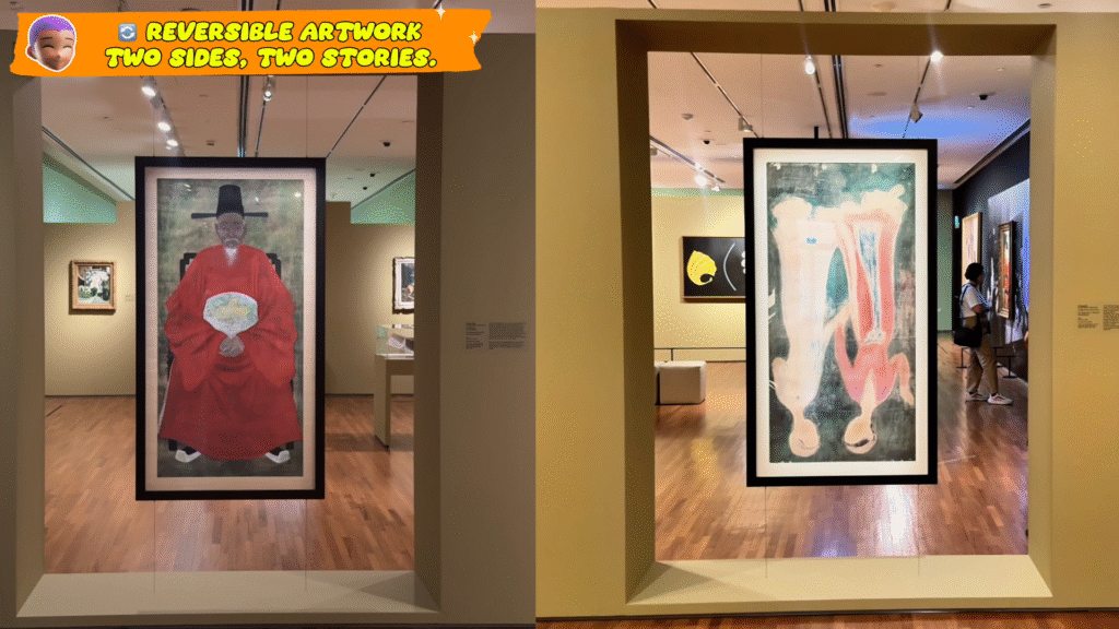 Reversible Artwork - How to Enjoy Singapore Without Breaking the Bank - Leo Trails