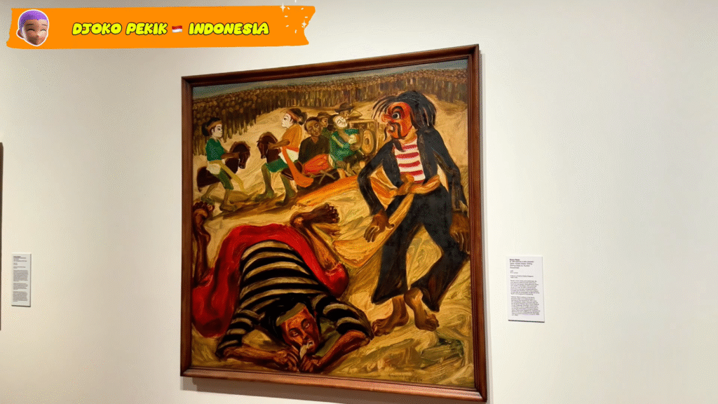 Djoko Pekik painting- How to Enjoy Singapore Without Breaking the Bank - Leo Trails