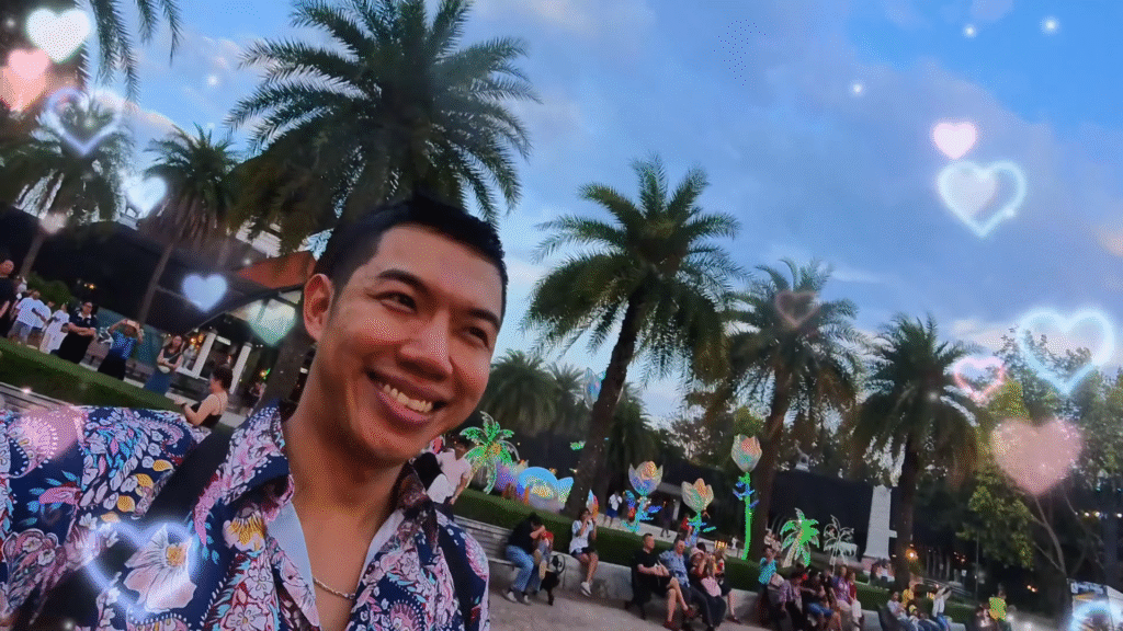 Me having the best experiences at Chiang Mai Night Safari - The Best of Chiang Mai Night Safari at Night - Leo Trails
