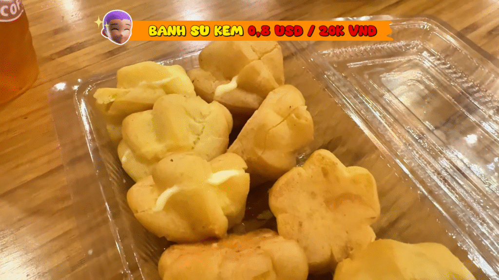 Bánh Su Kem - 9 Best Vietnamese Snacks That’ll Make You Crave- Leo Trails
