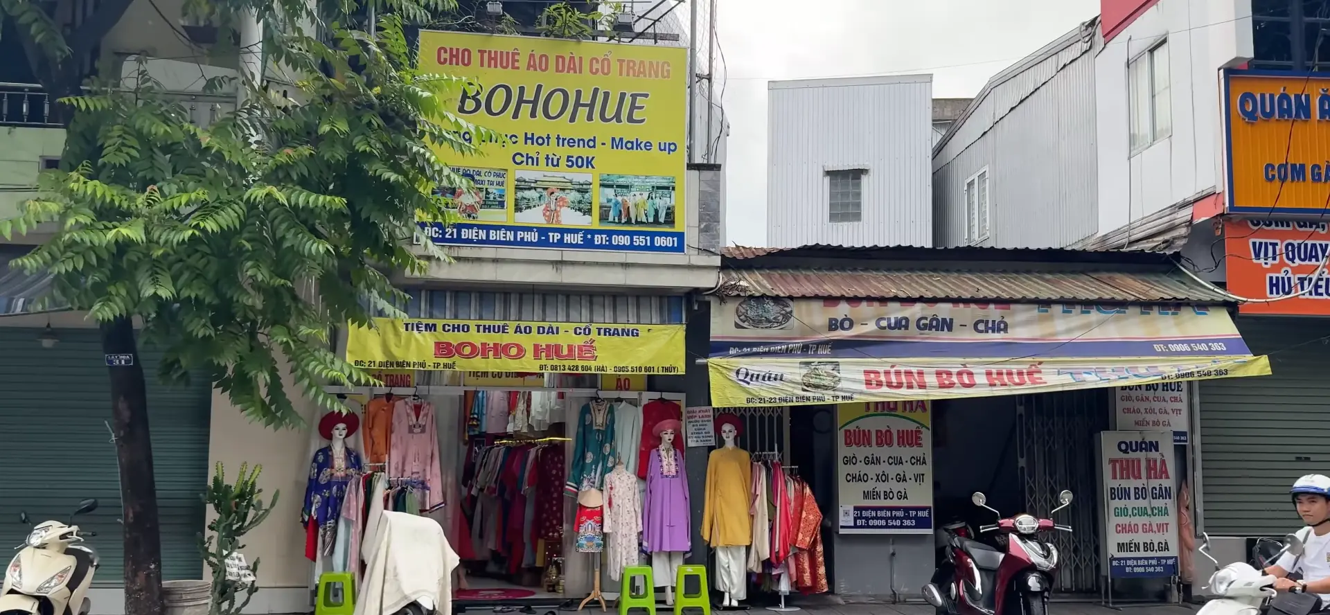 A shop that you can Rent an Ao Dai - 7 Fun Things to Do in Hue, Vietnam - Leo Trails