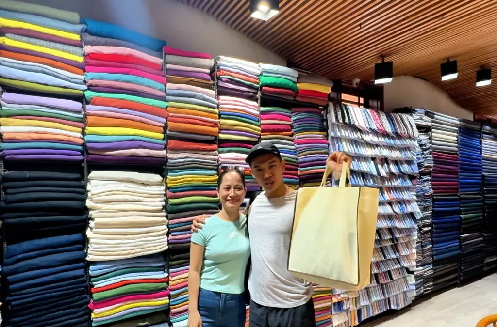 Leo and Thuy at Tuong Tailor in Hoi An - Tuong Tailor in Hoi An: A Quick, Stylish Custom Fit - Leo Trails