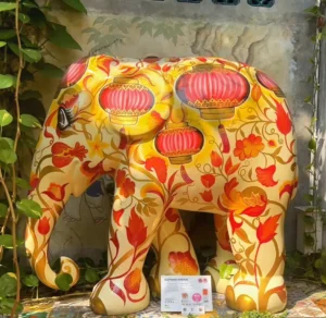 Elephant Statue in Talat Noi - Talat Noi Treasures : Best Hidden Spot in Bangkok - Leotrails