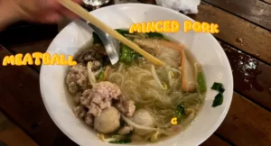 Pork Noodles - Your Easy Guide to Koh Samet from Bangkok (Bus, Boat & Tips) - Leotrails