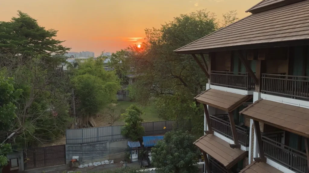 outdoor view of the hotel - Where to Stay in Chiang Mai: A Peaceful Lanna-Style Hotel - Leotrails