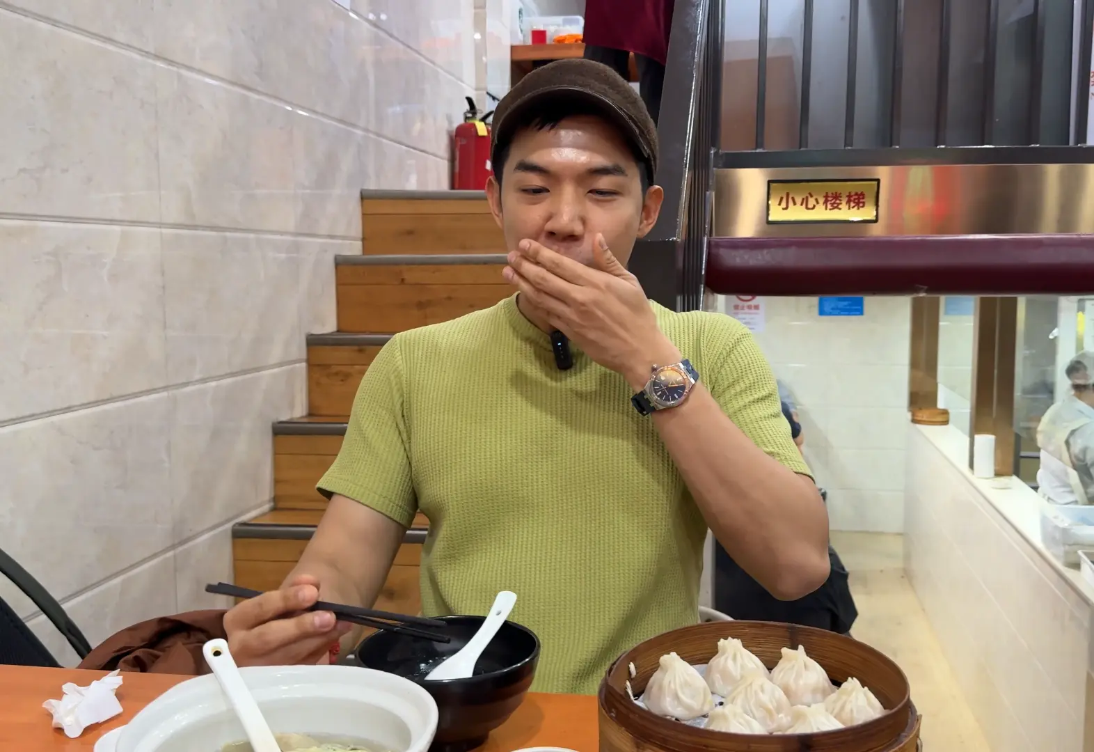 Me feeling full and satisfied - A Simple Guide on How to Eat Xiao Long Bao the Right Way - Leotrails