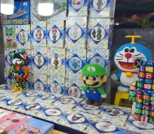 Giant Lego Bricks - Son Tra Night Market Da Nang: Food & Things to Do - Leotrails