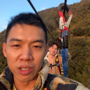 Me and Terry at the Bridge - How Much Does Sapa Travel Cost? My Day 1 Breakdown 💸- Leotrails