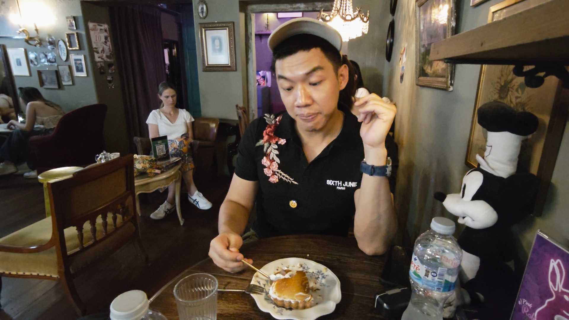 Me staring at Meringue Pie - Song Wat Bangkok: How to Spend a Day Here 🏠 - Leotrails
