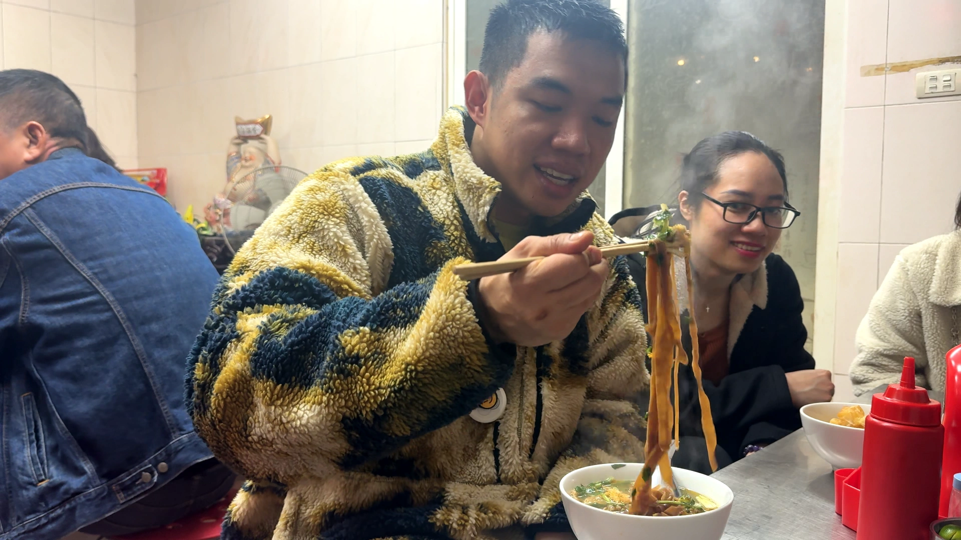 I am about to eat these noodles - What to Eat in Haiphong: Amazing Local Food Experience😋 - Leotrails