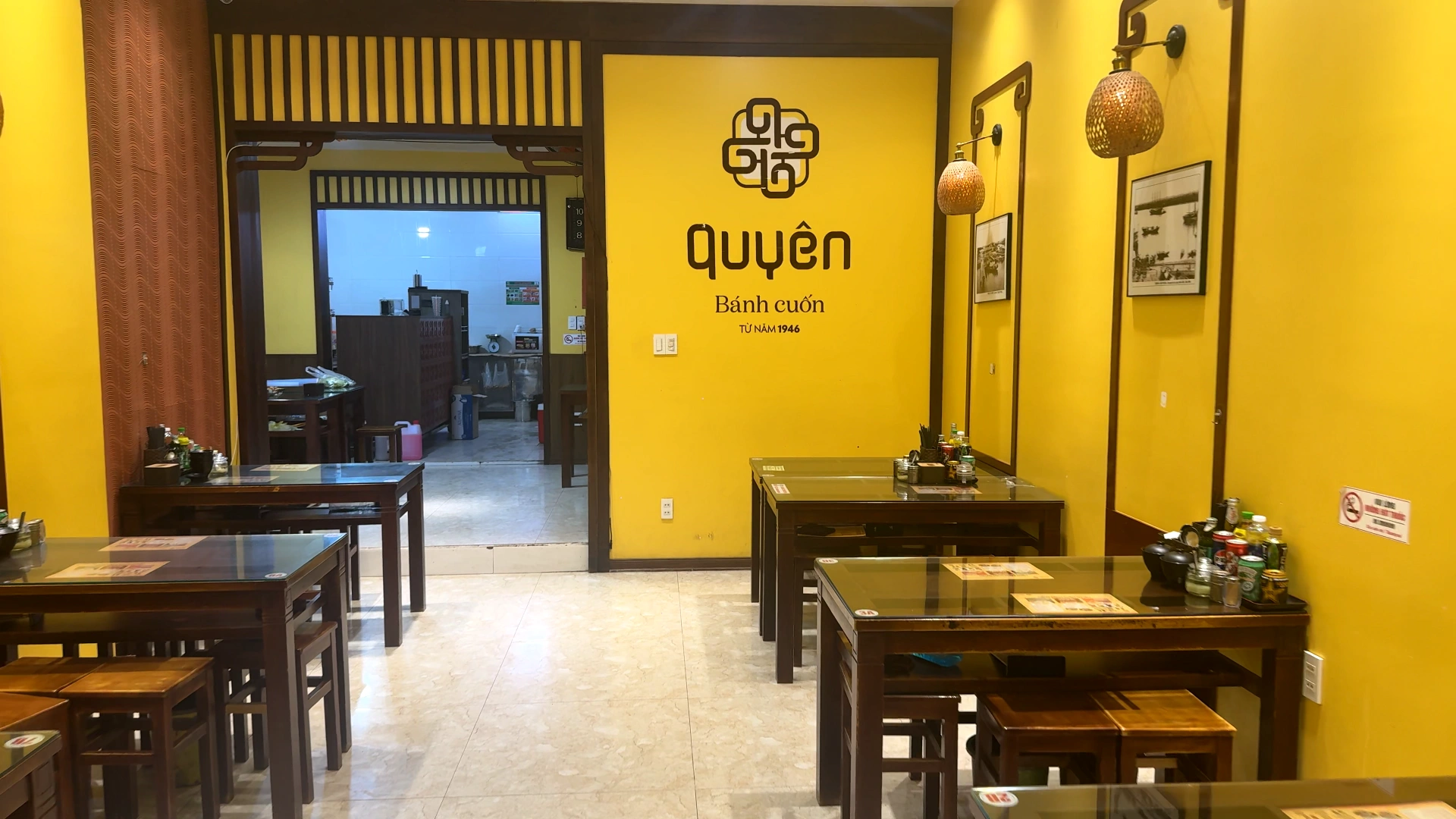 The interior of Bánh cuốn Quyên - What to Eat in Haiphong: Amazing Local Food Experience😋 - Leotrails