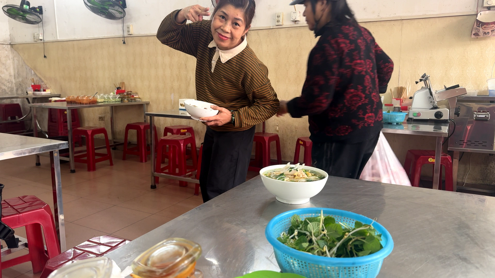 worker posing cheese - What to Eat in Haiphong: Amazing Local Food Experience😋 - Leotrails
