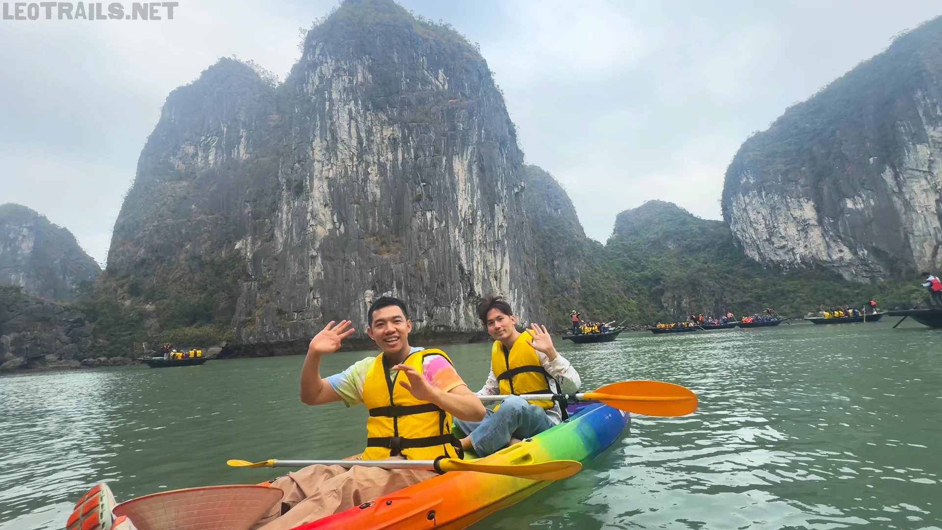 Two guys, one kayak, and a whole lot of cliffs.